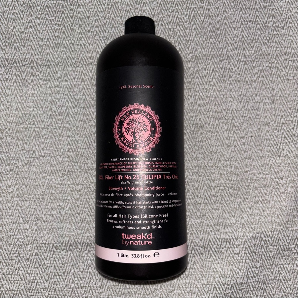 Tweak'd by Nature NEW Tulipia Supersize 2XL Fiber Lift No. 25 Conditioner SEALED